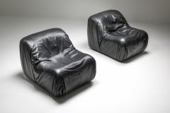  de Sede De Sede DS 41 Lounge Chair in High Quality Black Leather 1970s - 1367345