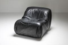  de Sede De Sede DS 41 Lounge Chair in High Quality Black Leather 1970s - 1367349