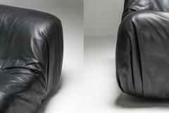  de Sede De Sede DS 41 Lounge Chair in High Quality Black Leather 1970s - 1367352