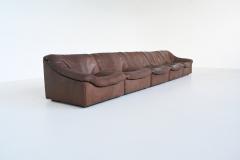  de Sede De Sede DS 46 modular sofa brown buffalo leather Switzerland 1960 - 4021274