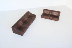  de Sede De Sede DS 46 modular sofa brown buffalo leather Switzerland 1960 - 4021280