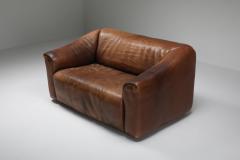  de Sede De Sede DS 47 Brown Leather Sofa 1970s - 1248873