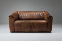  de Sede De Sede DS 47 Brown Leather Sofa 1970s - 1248874