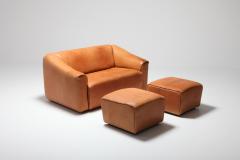  de Sede De Sede DS 47 Cognac Leather Sofa 1970s - 939935