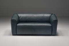  de Sede De Sede DS 47 Sofa In Petrol Green Leather 1980s - 2269288