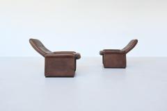  de Sede De Sede DS 50 lounge chairs brown buffalo leather Switzerland 1970 - 4031990