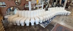  de Sede De Sede DS 600 Snake Sectional Sofa in white leather  - 4602930