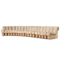  de Sede De Sede DS600 Mid Century Non Stop Leather Sectional Sofa - 4340758