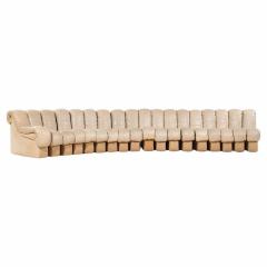  de Sede De Sede DS600 Mid Century Non Stop Leather Sectional Sofa - 4340764