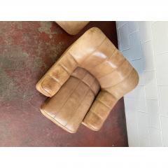  de Sede De Sede Leather Lounge Chairs Model Ds 44 a Pair - 1682419