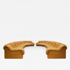  de Sede De Sede Matched Pair Of Iconic Non Stop Sofas 1970s - 1544140