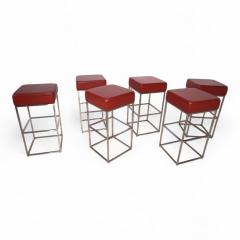  de Sede Set of 6 De Sede DS 218 55 bar stools by Paolo Piva 2000 - 4737779