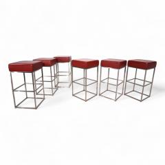  de Sede Set of 6 De Sede DS 218 55 bar stools by Paolo Piva 2000 - 4737780