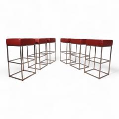  de Sede Set of 6 De Sede DS 218 55 bar stools by Paolo Piva 2000 - 4737794