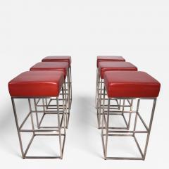  de Sede Set of 6 De Sede DS 218 55 bar stools by Paolo Piva 2000 - 4738194