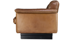  de Sede de Sede DS 101 Leather 2 seat mid century Sofa - 2692553