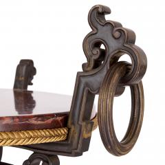  douard Li vre Antique pair of French Japonisme bronze and marble gueridons - 4448564