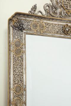  douard Li vre French Japonisme Gilt and Silvered Bronze Wall Mirror by Edouard Lievre - 759397