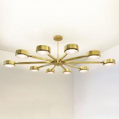  form A Oculus Articulating Ceiling Light Oval Version with Murano Glass - 2113608