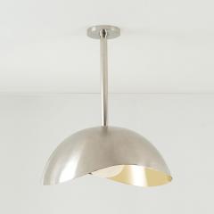  form A Perla Grande Ceiling Light Polished Brass Interior and Satin Nickel Exterior - 3285894