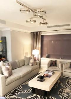  form A Tetrix Ceiling Light by Gaspare Asaro Satin Nickel Finish - 3321192