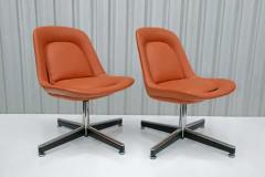  formA Brazilian Mid Century Set of Two Swivel Chairs by Forma c 1970s - 3761404