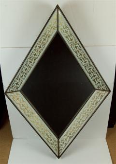  glomis French Art Deco Diamond Form Mirror - 649593
