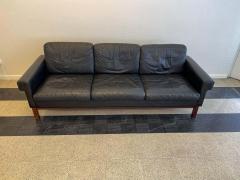  ke Frib ter Midcentury Leather and Teak Sofa Gotland Ikea Sweden 1967 - 2277043