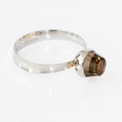  ke Lindstr m Scandinavian Modern Sterling Silver and Citrine Bracelet Lindstrom 1969 - 596870