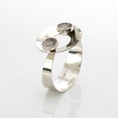  ke Lindstr m Scandinavian Modern Swedish Silver Bracelet by ke Lindstr m 1971 - 596823