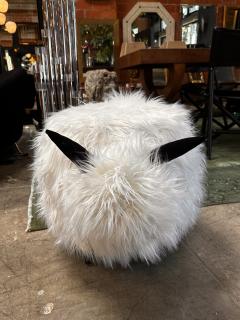  ma 39 Ma39 Pouf in Carved Wood Sheep Italy 21st Century - 3220645