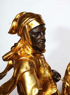  mile Coriolan Hippolyte Guillemin A Monumental Orientalist Bronze Sculpture Cavalier Arabe After Emile Guillemin - 2137911