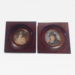  mile Gall 52 miniature porcelain painting french mile Gall  - 4633548