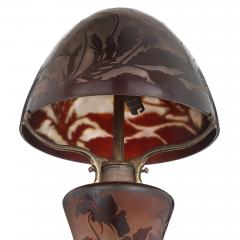  mile Gall Art Nouveau glass table lamp by mile Gall  - 3989269