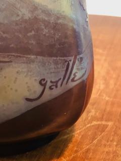  mile Gall EXCEPTIONAL EMILE GALLE LANDSCAPE CAMEO CARVED VASE - 1059780