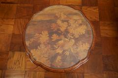  mile Gall Emile Galle Art Nouveau Round Low Table - 2409855