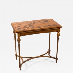  mile Gall French Art Nouveau Games Table by Gall  - 234154