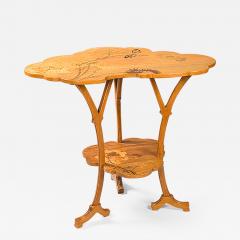  mile Gall French Art Nouveau Wooden Ombelle Table - 124302