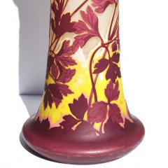  mile Gall Monumental 24 Emile Galle Four Color Cameo Vase - 3085308