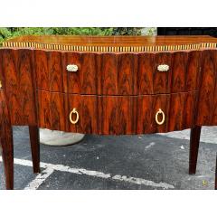  mile Jacques Ruhlmann Art Deco Ruhlmann Style Macassar Ebony Petit Sideboard Dresser - 2893091