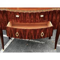  mile Jacques Ruhlmann Art Deco Ruhlmann Style Macassar Ebony Petit Sideboard Dresser - 2893092