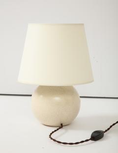  mile Jacques Ruhlmann Off white Craqueleur Art Deco Lamp In the style of Ruhlmann France c 1930 - 1148511