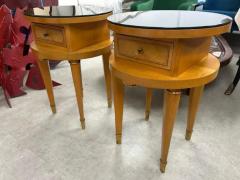  mile Jacques Ruhlmann Pair of French Art Deco Nightstands - 4136596