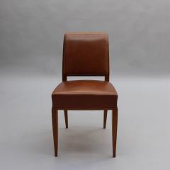  mile Jacques Ruhlmann Ruhlmann Set of 4 Drouant Chairs circa 1924 Matching Armchair Available  - 4657142