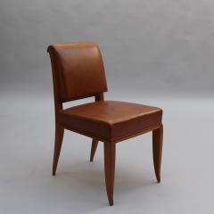  mile Jacques Ruhlmann Ruhlmann Set of 4 Drouant Chairs circa 1924 Matching Armchair Available  - 4657143