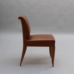  mile Jacques Ruhlmann Ruhlmann Set of 4 Drouant Chairs circa 1924 Matching Armchair Available  - 4657144