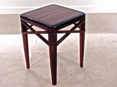  mile Jacques Ruhlmann Ruhlmann Small Side Table in Macassar Ebony - 1600573