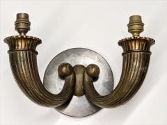  mile Jacques Ruhlmann Ruhlmann Style Single Two Branch Sconce - 1549698