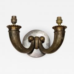  mile Jacques Ruhlmann Ruhlmann Style Single Two Branch Sconce - 1551170