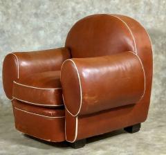  mile Jacques Ruhlmann Ruhlmann pair of elephant club chairs - 3623208